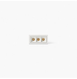 FARO - Empotrable TROOP 3x2W 15° 3000K CRI90 blanco / blanco