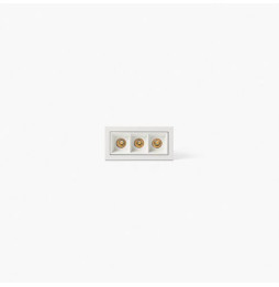 FARO - Empotrable TROOP 3x2W 36° 3000K CRI90 blanco / blanco