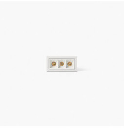 FARO - Empotrable TROOP 3x2W 15° 2700K CRI90 blanco / blanco