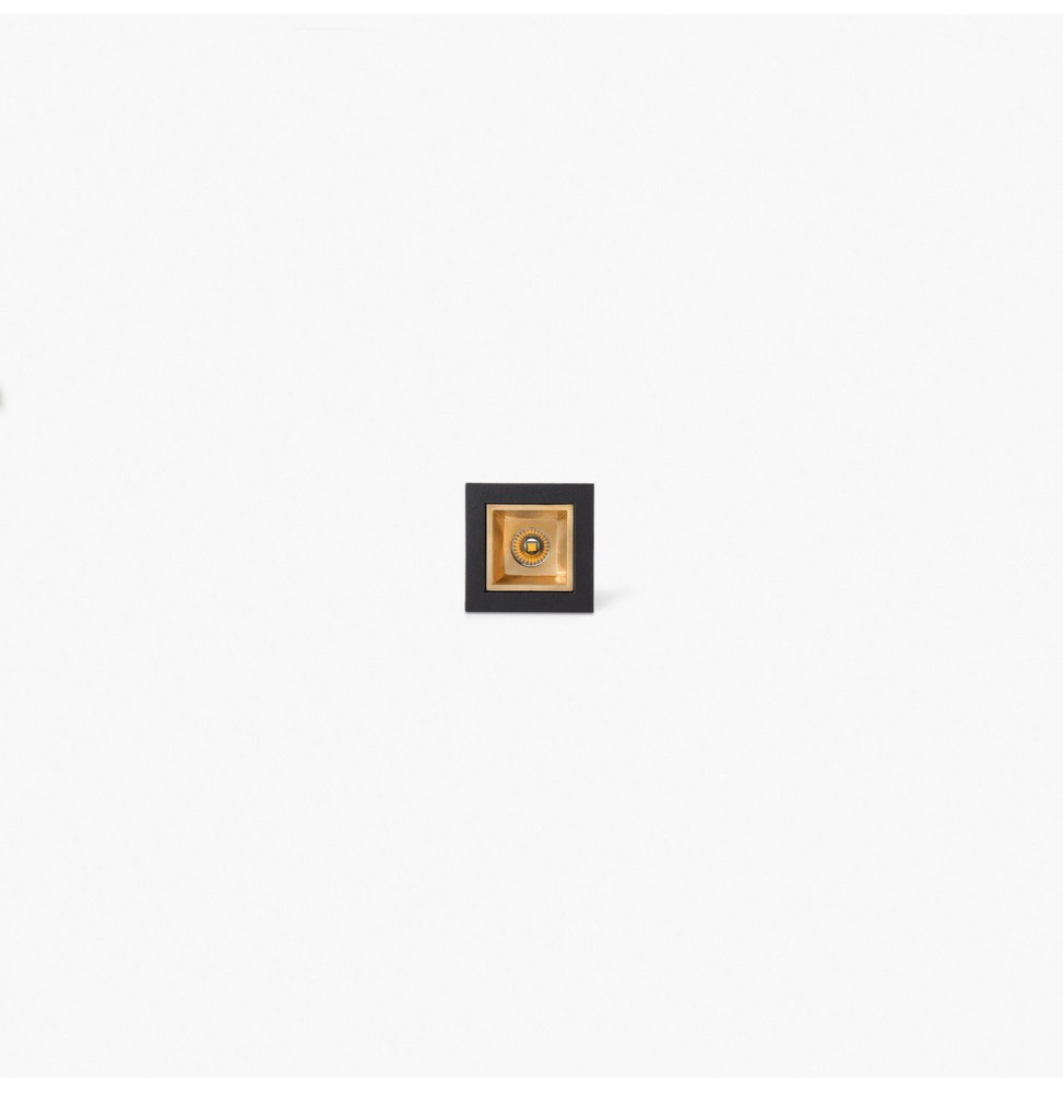 FARO - Empotrable TROOP 2W 48° 2700K CRI90 negro / oro
