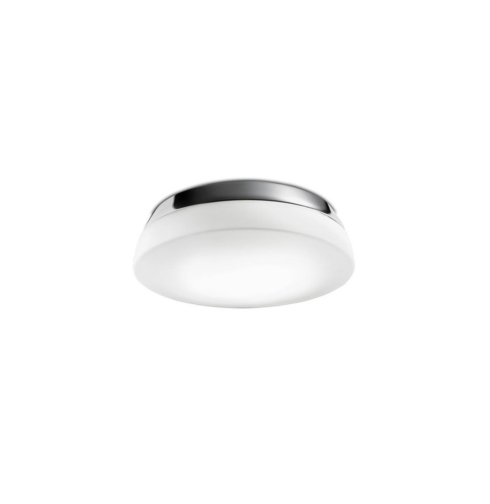 LedsC4 - Plafón DEC E27 2x20/28W cromo / opal mate LedsC4 - Plafón DEC E27 2x20/28W cromo / opal mate