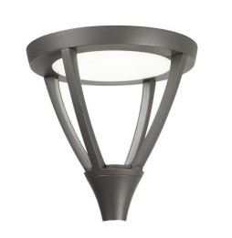 LedsC4 - Cabezal para Farola PROUD 324xled 40W 3000K gris urbano