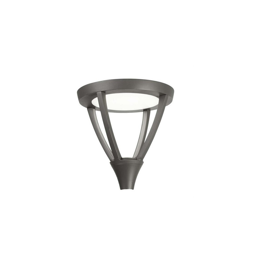 LedsC4 - Cabezal para Farola PROUD 324xled 40W 3000K gris urbano LedsC4 - Cabezal para Farola PROUD 324xled 40W 3000K gris urbano