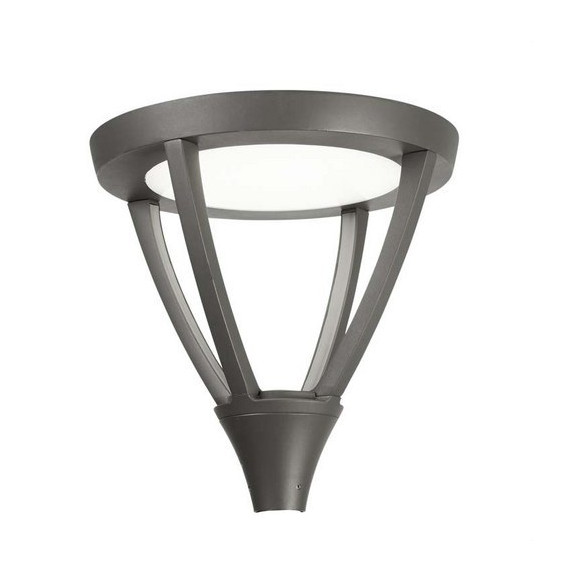 LedsC4 - Cabezal para Farola PROUD 324xled 40W 3000K gris urbano