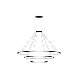 LedsC4 - Luminaria colgante circular pequeña 3000K DALI blanco