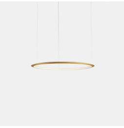 LedsC4 - Luminaria empotrable Circular Inward Light 4000K DALI 31.7W dorado 432xLED