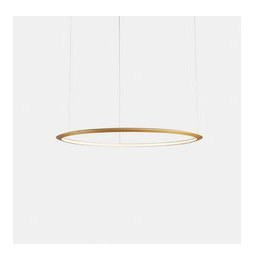LedsC4 - Luminaria empotrable Circular Inward Light 2700K 0-10V 63.5W dorado 864xLED
