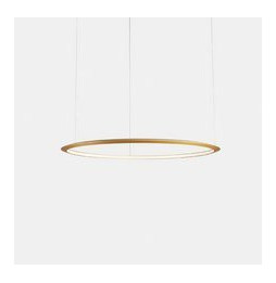 LedsC4 - Luminaria empotrable Circular Inward Light 3000K DALI 63.5W dorado 864xLED