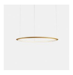 LedsC4 - Luminaria empotrable Circular Inward Light 2700K DALI 63.5W dorado 864xLED