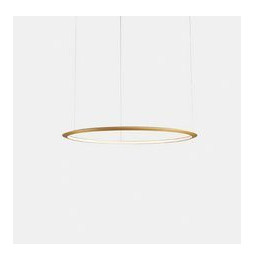 LedsC4 - Luminaria empotrable Circular Inward Light 3000K DALI 45.6W dorado 648xLED