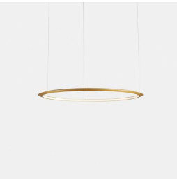 LedsC4 - Luminaria empotrable Circular Inward Light 4000K 0-10V 45.6W dorado 648xLED