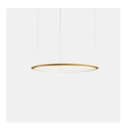 LedsC4 - Luminaria empotrable Circular Inward Light 2700K 0-10V 45.6W dorado 648xLED