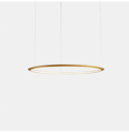 LedsC4 - Luminaria empotrable Circular Inward Light 2700K DALI 45.6W dorado 648xLED