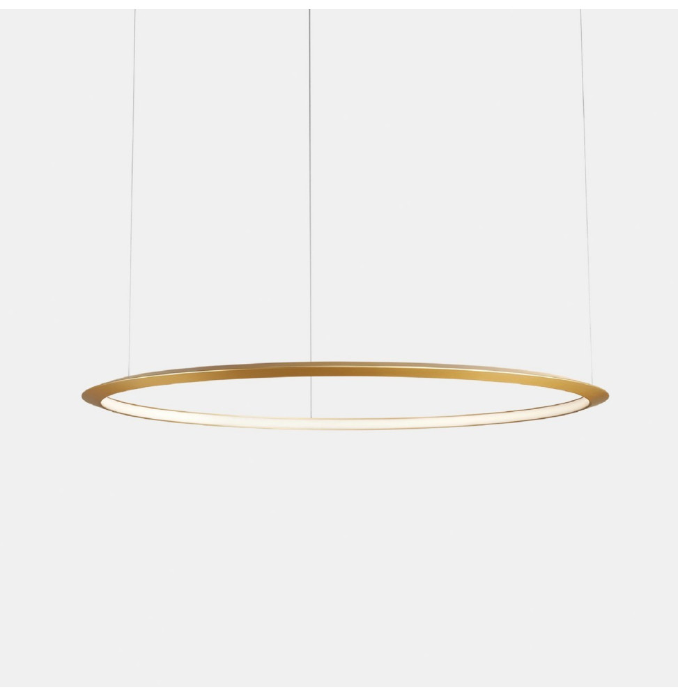 LedsC4 - Luminaria empotrable Circular Inward Light 4000K On / Off 177W dorado 744xLED LedsC4 - Luminaria empotrable Circular Inward Light 4000K On / Off 177W dorado 744xLED