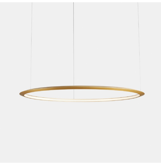 LedsC4 - Luminaria empotrable Circular Inward Light 4000K On / Off 177W dorado 744xLED