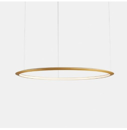 LedsC4 - Luminaria empotrable Circular Inward Light 4000K On / Off 177W dorado 744xLED