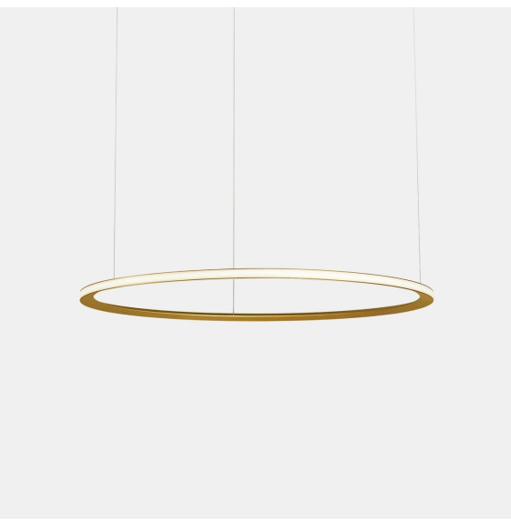 LedsC4 - Luminaria superficie Circular Outward Light 2700K DALI 31.7W dorado 432xLED