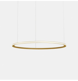 LedsC4 - Luminaria superficie Circular Outward Light 2700K DALI 63.5W dorado 864xLED