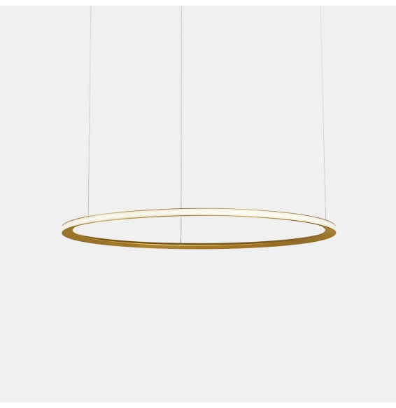 LedsC4 - Luminaria superficie Circular Outward Light 3000K DALI 31.7W dorado 432xLED
