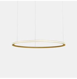 LedsC4 - Luminaria superficie Circular Outward Light 2700K 0-10V 110W dorado 1512xLED