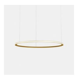 LedsC4 - Luminaria superficie Circular Outward Light 2700K 0-10V 110W dorado 1512xLED