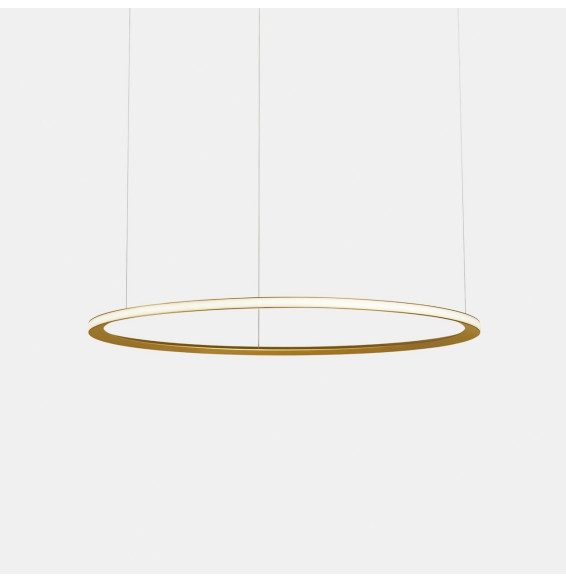 LedsC4 - Luminaria superficie Circular Outward Light 4000K DALI 63.5W dorado 864xLED