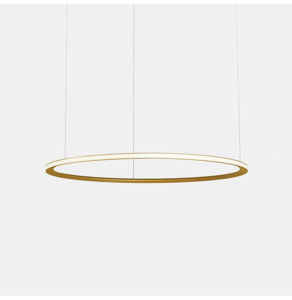 LedsC4 - Luminaria superficie Circular Outward Light 2700K DALI 110W dorado 1512xLED LedsC4 - Luminaria superficie Circular Outward Light 2700K DALI 110W dorado 1512xLED