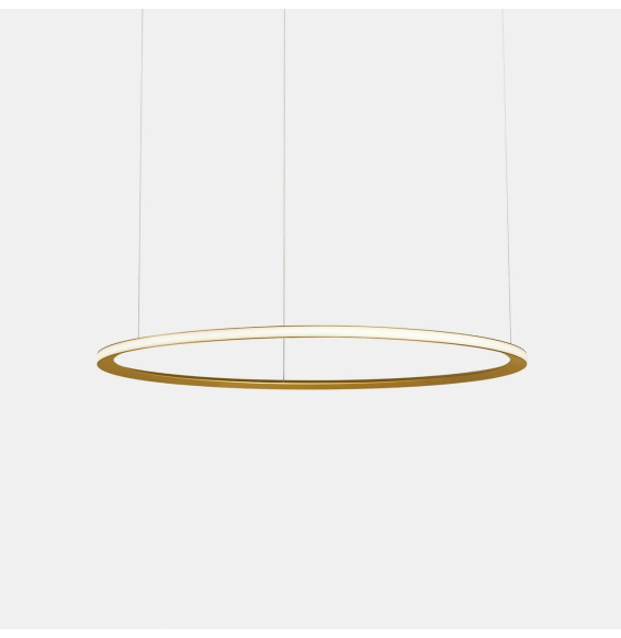 LedsC4 - Luminaria superficie Circular Outward Light 2700K On / Off 110W dorado 1512xLED