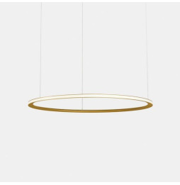 LedsC4 - Luminaria superficie Circular Outward Light 2700K 0-10V 31.7W dorado 432xLED