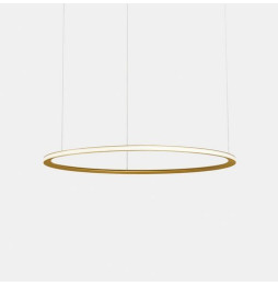 LedsC4 - Luminaria superficie Circular Outward Light 2700K DALI 494.6W dorado 6984xLED