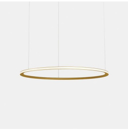 LedsC4 - Luminaria superficie Circular Outward Light 3000K 0-10V 110W dorado 1512xLED