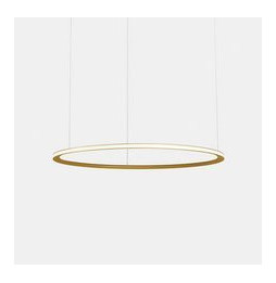 LedsC4 - Luminaria superficie Circular Outward Light 3000K DALI 494.6W dorado 6984xLED