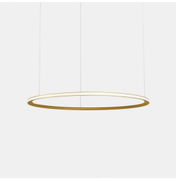 LedsC4 - Luminaria superficie Circular Outward Light 4000K 0-10V 326.4W dorado 4608xLED