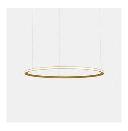 LedsC4 - Luminaria superficie Circular Outward Light 4000K 0-10V 326.4W dorado 4608xLED