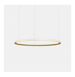LedsC4 - Luminaria superficie Circular Outward Light 4000K On / Off 366.7W dorado 4608xLED