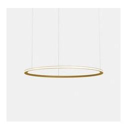 LedsC4 - Luminaria superficie Circular Outward Light 3000K 0-10V 223.5W dorado 2808xLED