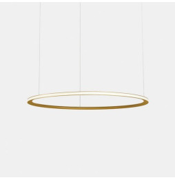 LedsC4 - Luminaria superficie Circular Outward Light 4000K DALI 326.4W dorado 4608xLED