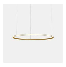 LedsC4 - Luminaria superficie Circular Outward Light 4000K DALI 326.4W dorado 4608xLED
