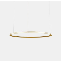 LedsC4 - Luminaria superficie Circular Outward Light 2700K 0-10V 223.5W dorado 2808xLED