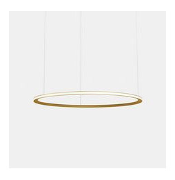 LedsC4 - Luminaria superficie Circular Outward Light 2700K 0-10V 223.5W dorado 2808xLED