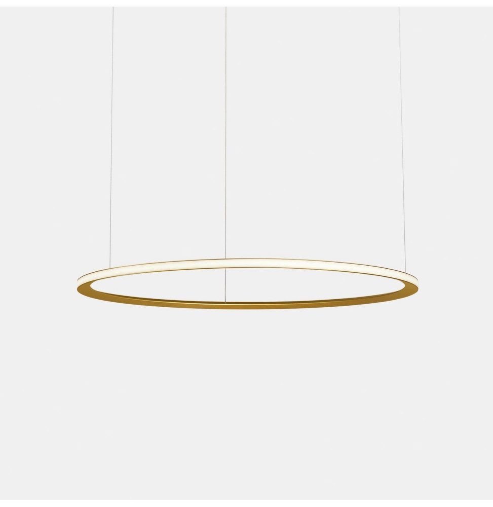 LedsC4 - Luminaria superficie Circular Outward Light 2700K 0-10V 326.4W dorado 4608xLED LedsC4 - Luminaria superficie Circular Outward Light 2700K 0-10V 326.4W dorado 4608xLED