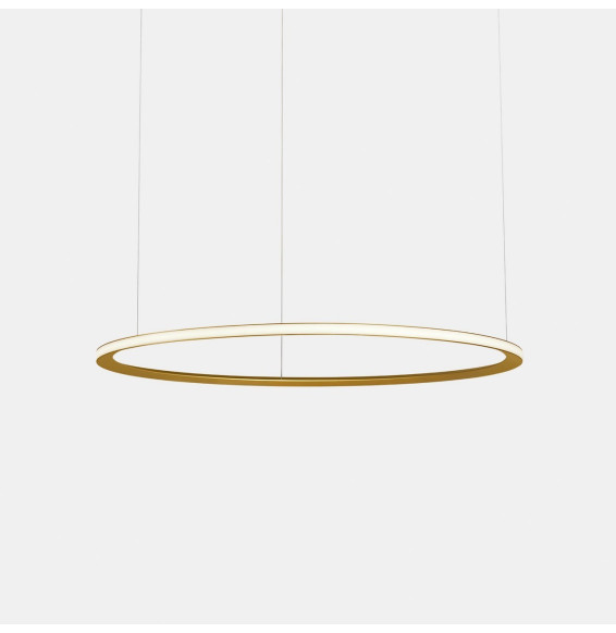 LedsC4 - Luminaria superficie Circular Outward Light 2700K 0-10V 326.4W dorado 4608xLED