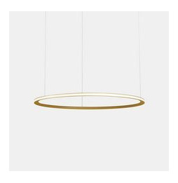 LedsC4 - Luminaria superficie Circular Outward Light 2700K 0-10V 326.4W dorado 4608xLED