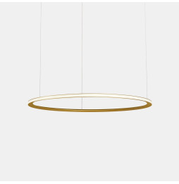 LedsC4 - Luminaria superficie Circular Outward Light 2700K 0-10V 45.6W dorado 648xLED