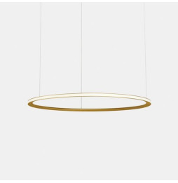 LedsC4 - Luminaria superficie Circular Outward Light 2700K 0-10V 45.6W dorado 648xLED