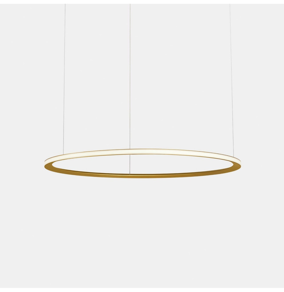 LedsC4 - Luminaria superficie Circular Outward Light 4000K DALI 45.6W dorado 648xLED LedsC4 - Luminaria superficie Circular Outward Light 4000K DALI 45.6W dorado 648xLED