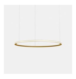 LedsC4 - Luminaria superficie Circular Outward Light 4000K 0-10V 45.6W dorado 648xLED