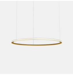 LedsC4 - Luminaria superficie Circular Outward Light 2700K DALI 140.8W dorado 1980xLED
