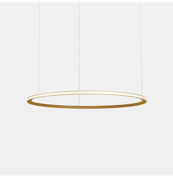 LedsC4 - Luminaria superficie Circular Outward Light 2700K DALI 140.8W dorado 1980xLED