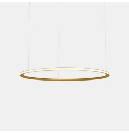 LedsC4 - Luminaria superficie Circular Outward Light 4000K DALI 109.1W dorado 1548xLED